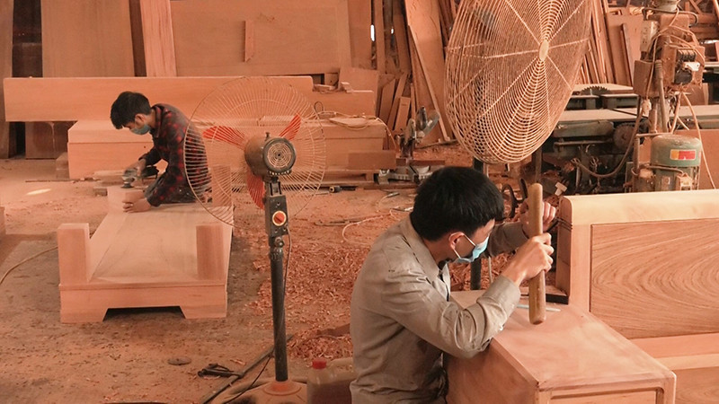 Làng mộc Thái Yên Hà Tĩnh giữ gìn nghề truyền thống